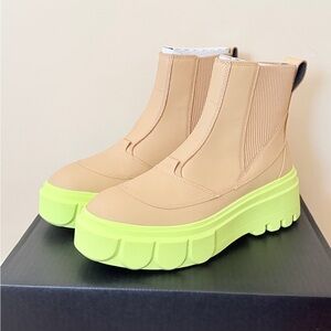 SOREL CARIBOU X Waterproof Platform Women’s Chelsea Boot | Canoe/Tippet